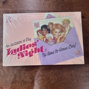 Ladies Night An Invitation To Play The Game for Women Only! Board Game NEW
